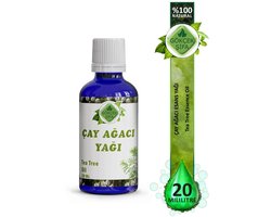 THEEBOOM OLIE - Voor Nagelschimmel, Steenpuisten, Acne, Herpes, Genitale Wratten - 20 ml - 100% TEA TREE OIL - Antibacterieel, Antiviraal, Antimycotisch - Etherische Olie - Bevat Geen Chemische Toevoegingen - Organisch - Melaleuca Alternifolia