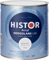 Histor Acryl Hoogglans Lak - 750 ml Hoornwit