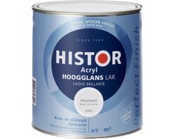 Histor Acryl Hoogglans Lak - 750 ml Hoornwit