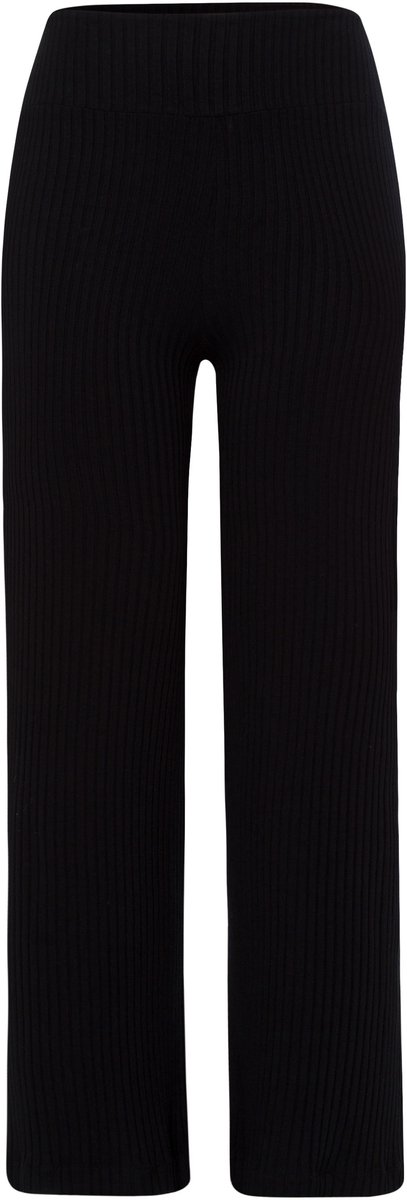 Les Lunes Broek MICHELLE Rib Pants Wide Leg