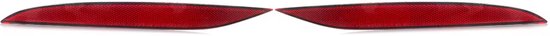 Reflectoren - Achterbumper Balken - Rood - Voor Tesla Model X (2016-2023) - 1034342/1034343 - Auto Accessoires