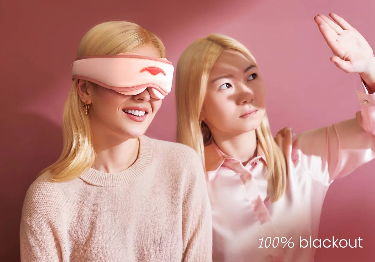 Manta SILK Sleep Mask – Ervaar het meest luxe zijden slaapmasker – Sunset Pink Limited Edition - Geen druk op ogen/oogleden – 100% verduisterend – Zijdezacht & ademend – Volledig verstelbaar voor een perfecte pasvorm – Verkoelend en huidvriendelijk — afbeelding 12