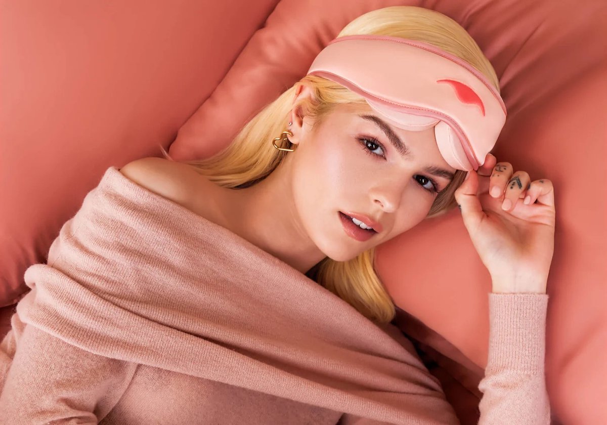 Manta SILK Sleep Mask – Ervaar het meest luxe zijden slaapmasker – Sunset Pink Limited Edition - Geen druk op ogen/oogleden – 100% verduisterend – Zijdezacht & ademend – Volledig verstelbaar voor een perfecte pasvorm – Verkoelend en huidvriendelijk — afbeelding 11