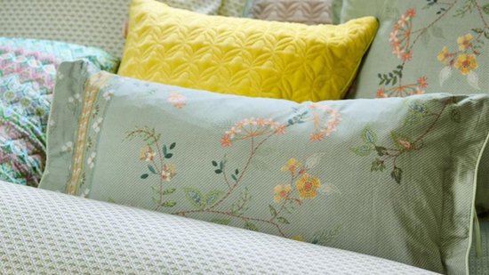 Sierkussen Pip Studio Kili Flower Cushion - Vert