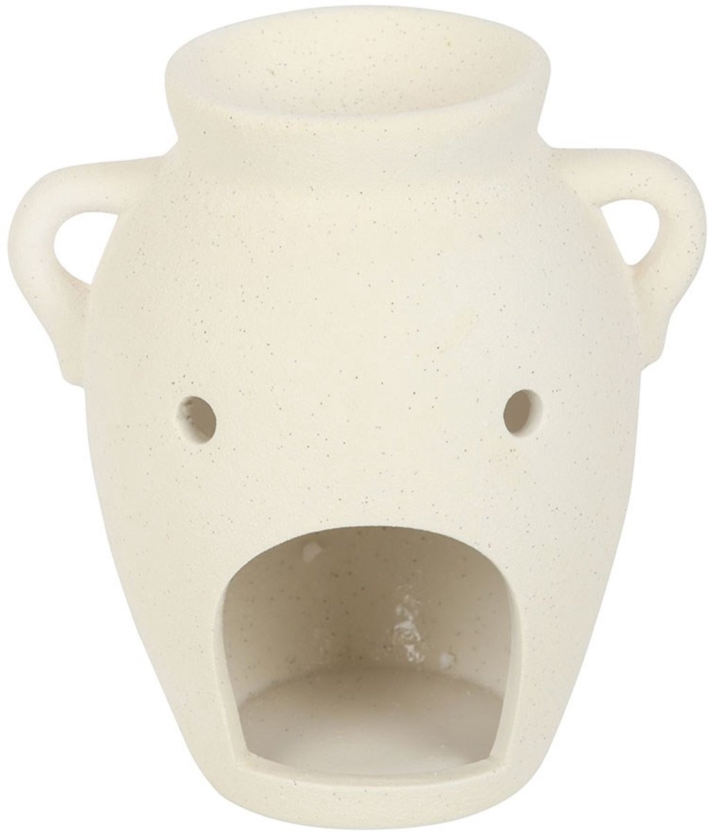 Something Different - Vase Shaped and Wax Warmer Oliebrander - Wit