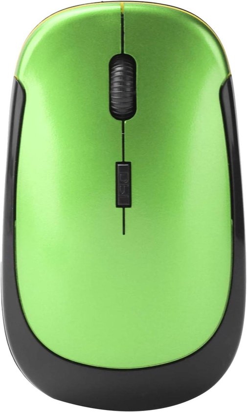 Mini Muis Draadloze Muis 2.4G Mini-USB-mute-muis met 3 Instelbare DPI en 4 ...
