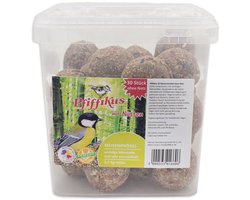 Pfiffikus mezenbol zonder netje in een emmer - 30 stuks