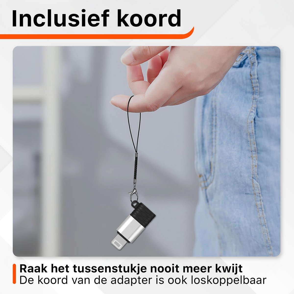2x Usb C Verloop Converter - geschikt voor Apple Lightning naar USB-C (Female) - OTG Adapter - Verloopstuk geschikt voor AirPods, AirPods Pro en AirPods Max met Lightning, iPad en iPhone 14 13 12 11 X naar USB C Verloopstuk Koppelstuk – foto 6
