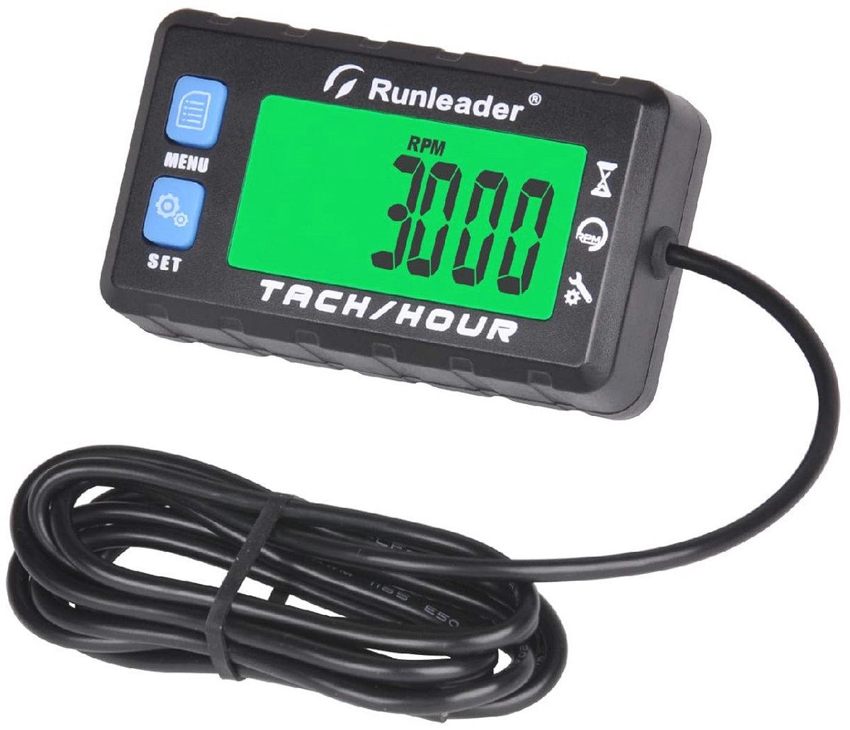 Digitale Toerentalmeter voor Kleine Motoren met Groot LCD-Display
