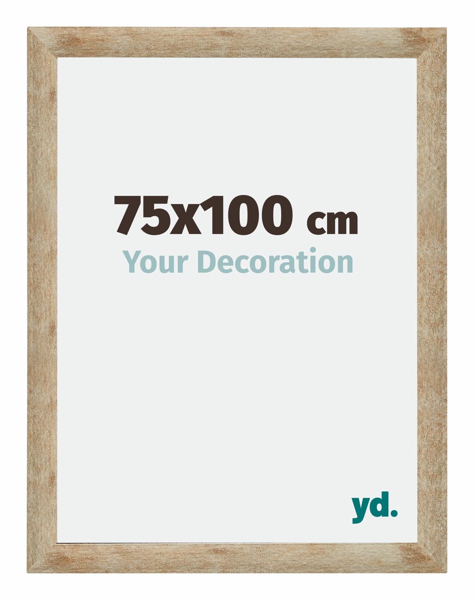 yd. Your Decoration - Fotolijst 75x100 cm - MDF - Goud - Catania