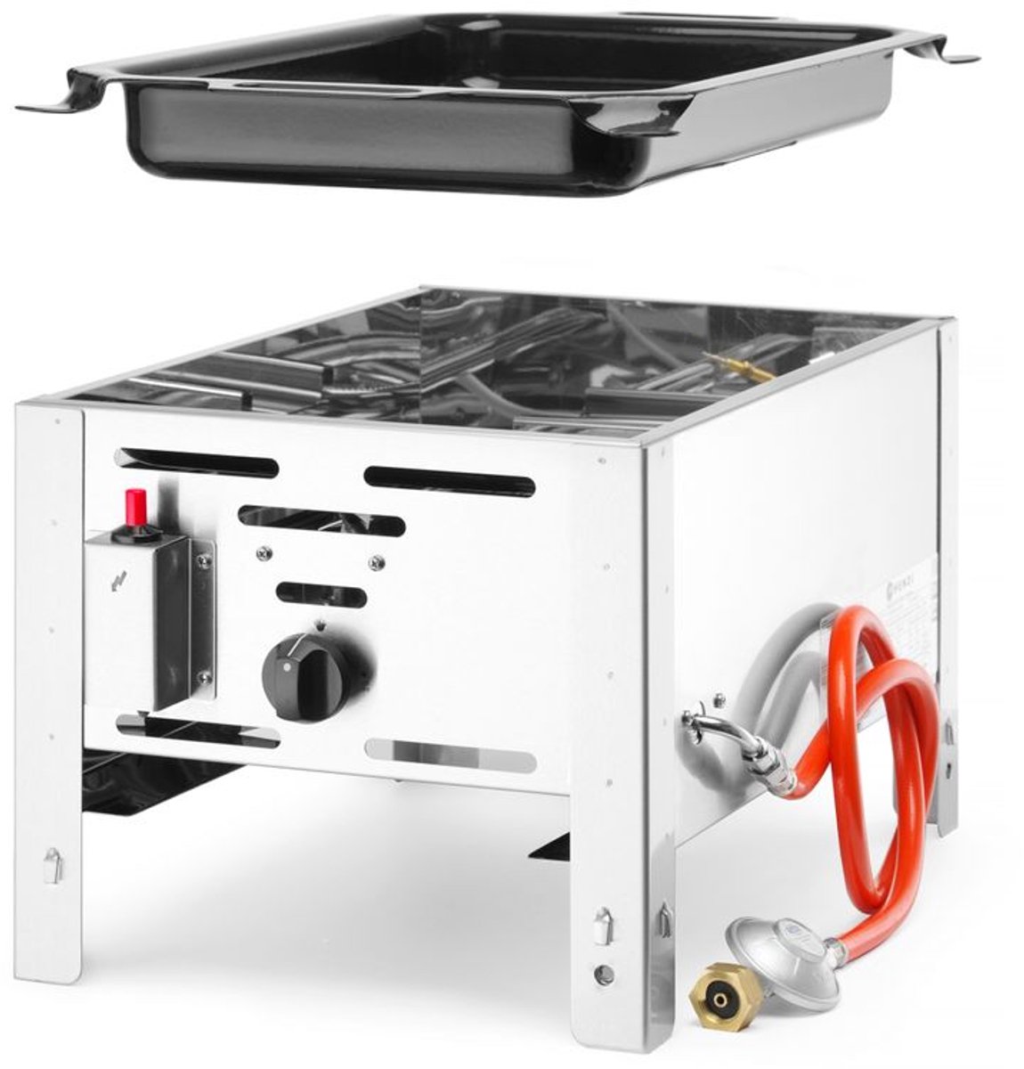 HENDI Compacte gasbarbecue - 5,8 kW thumbnail 4