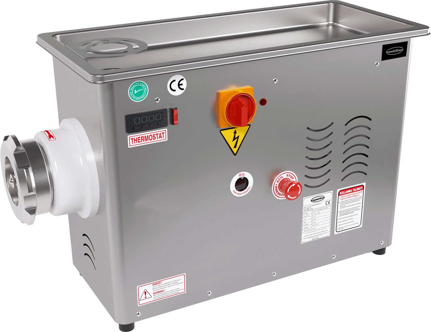 CombiSteel GEHAKTMOLEN 32 750KG 230V KO - 7073.0100 - Horeca & Professioneel