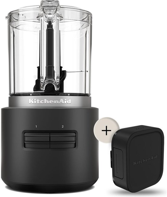 KitchenAid Go Draadloze Hakmolen 5KFCR531BM