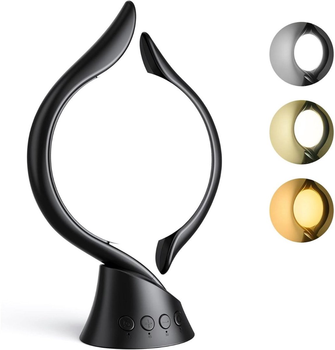 Lichttherapie Lamp - Daglichtlamp - Bureaulamp Led - Zwart