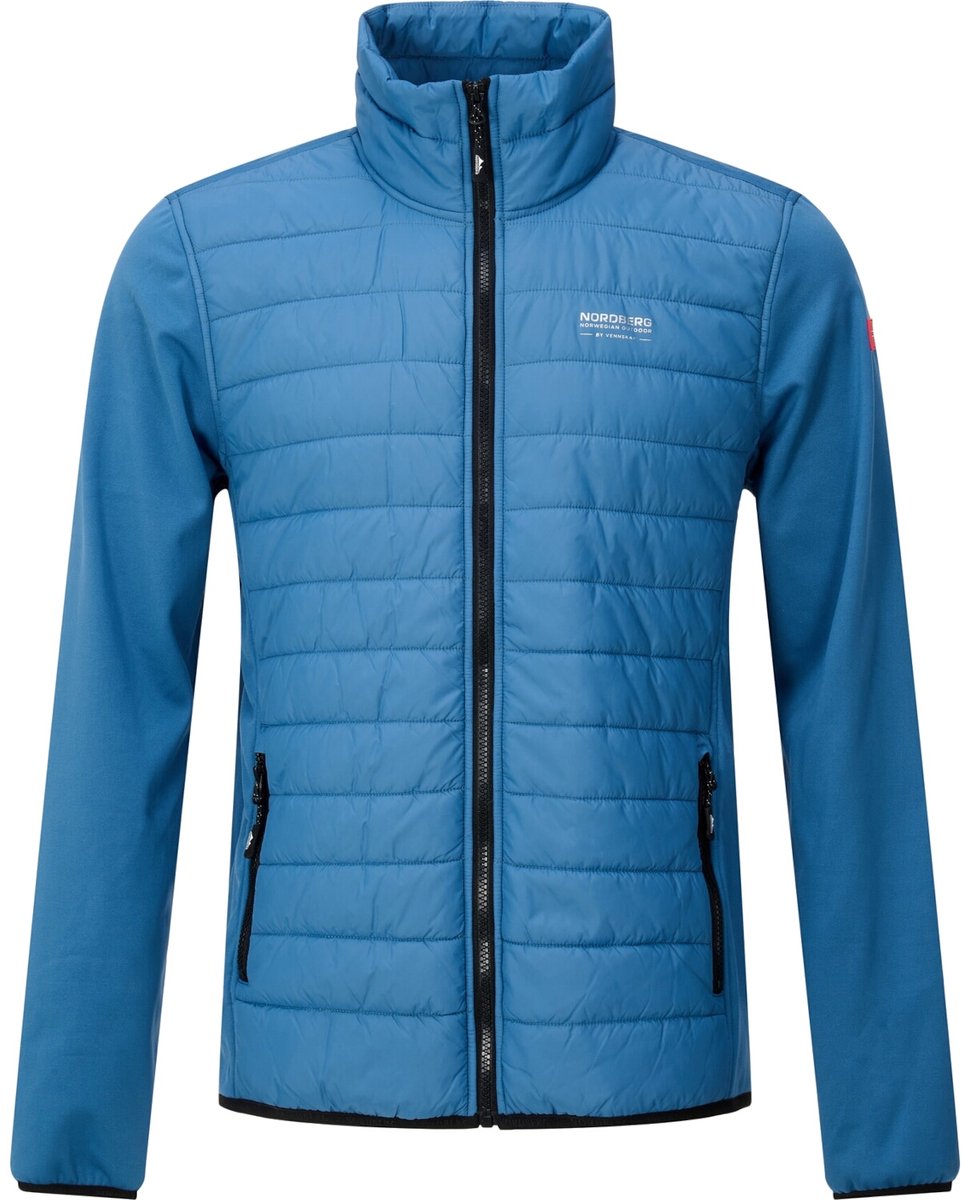 Nordberg Tarik Fleece Vest Heren Stellar Blauw