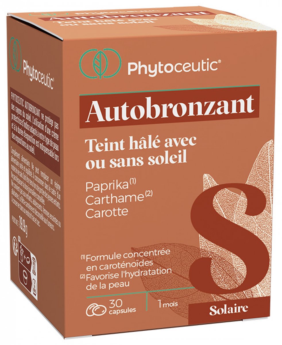 Phytoceutic Organic Zelfbruiner 30 Capsules