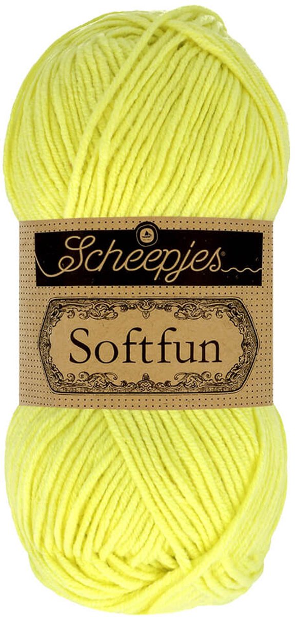 Scheepjes Softfun 50g - 2638 Soft Lime