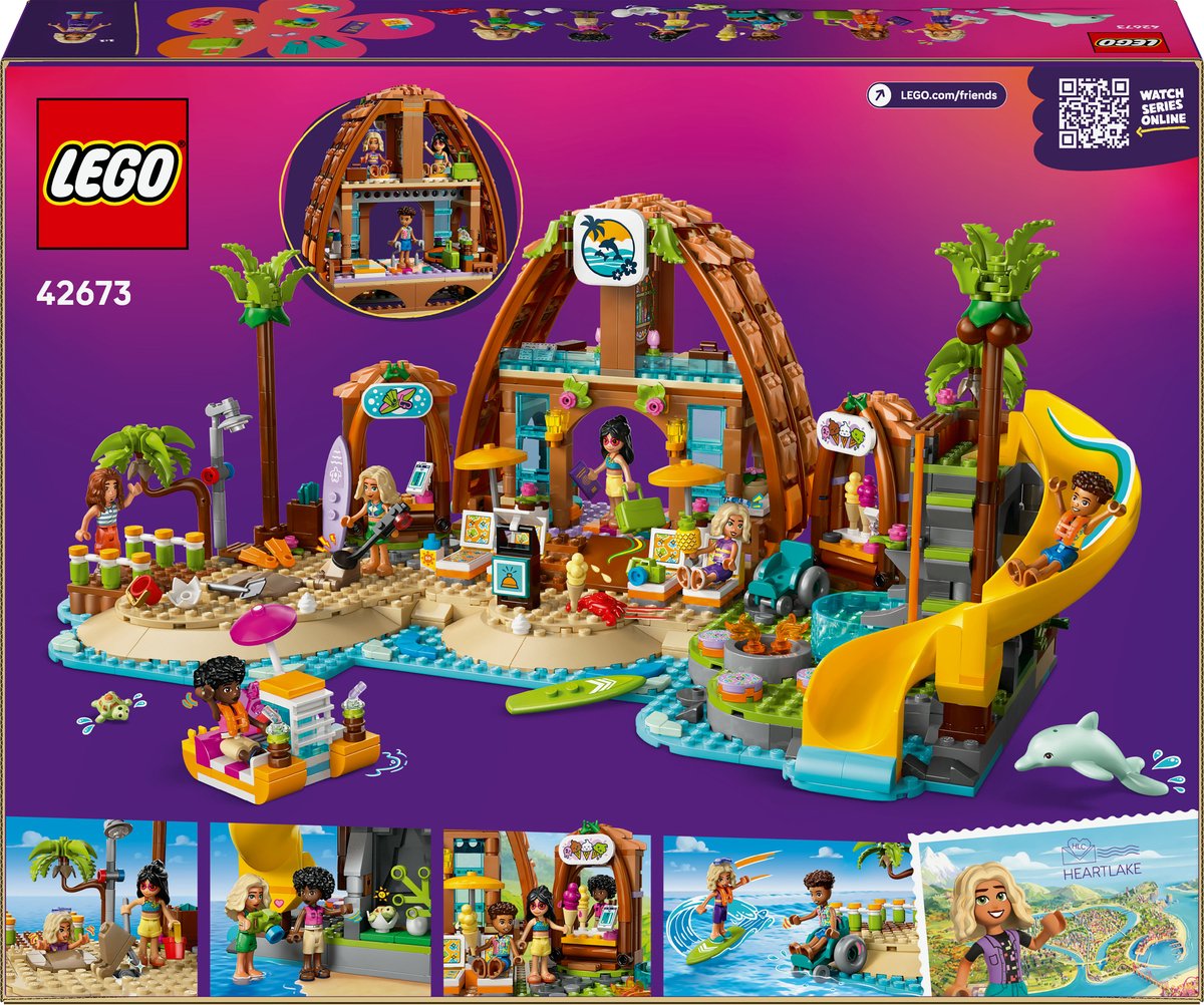 LEGO® Friends Strandresort, Bouwset - 42673 — afbeelding 15