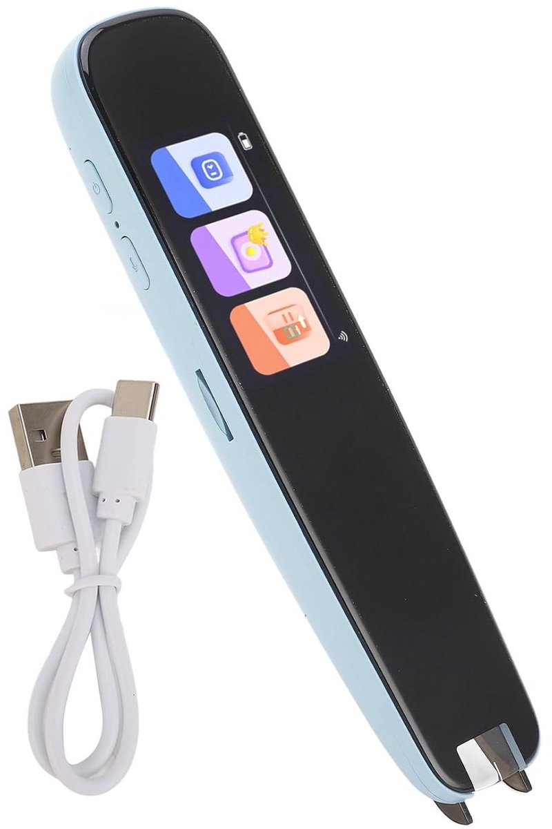 Leren Taal Scanner Pen Elektronische Woordenboekpen met Touchscreen - Smart Scanner Pen voor Boek Scannen