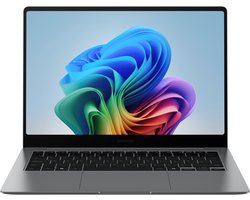 Samsung Galaxy Book5 Pro Copilot+ PC Intel Core Ultra 7 256V Laptop 35,6 cm (14") Touchscreen WQXGA+ 16 GB LPDDR5x-SDRAM 512 GB SSD Wi-Fi 7 (802.11be) Windows 11 Pro Brits Engels Grijs