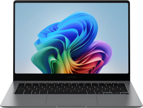 Samsung Galaxy Book5 Pro Copilot+ PC Intel Core Ultra 7 256V Laptop 35,6 cm (14") Touchscreen WQXGA+ 16 GB LPDDR5x-SDRAM 512 GB SSD Wi-Fi 7 (802.11be) Windows 11 Pro Brits Engels Grijs - Samsung - Hoofdafbeelding