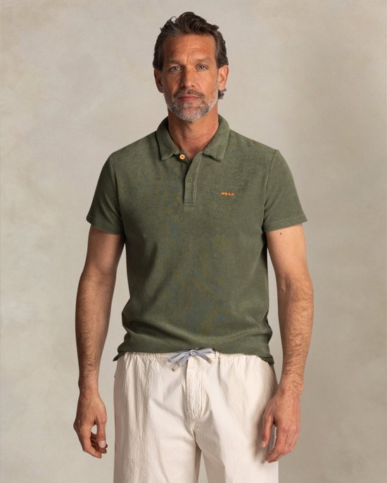 NZA Groene badstof polo bol