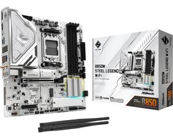 Asrock B850M Steel Legend WiFi AMD B850 Socket AM5 micro ATX