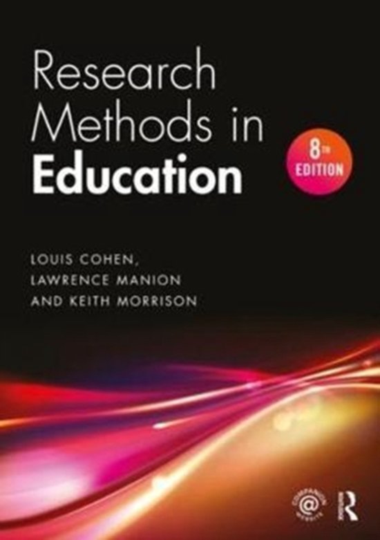 Research Methods in Education - cover