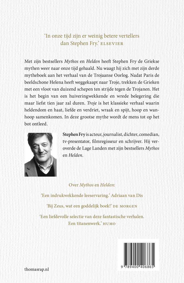 Troje - back cover