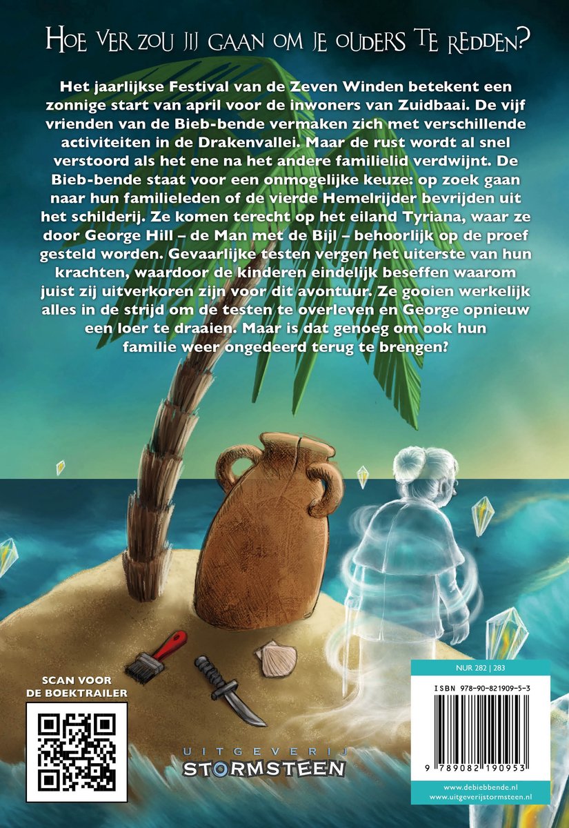 De Bieb-bende 4 - Schim van het Kwaad - back cover