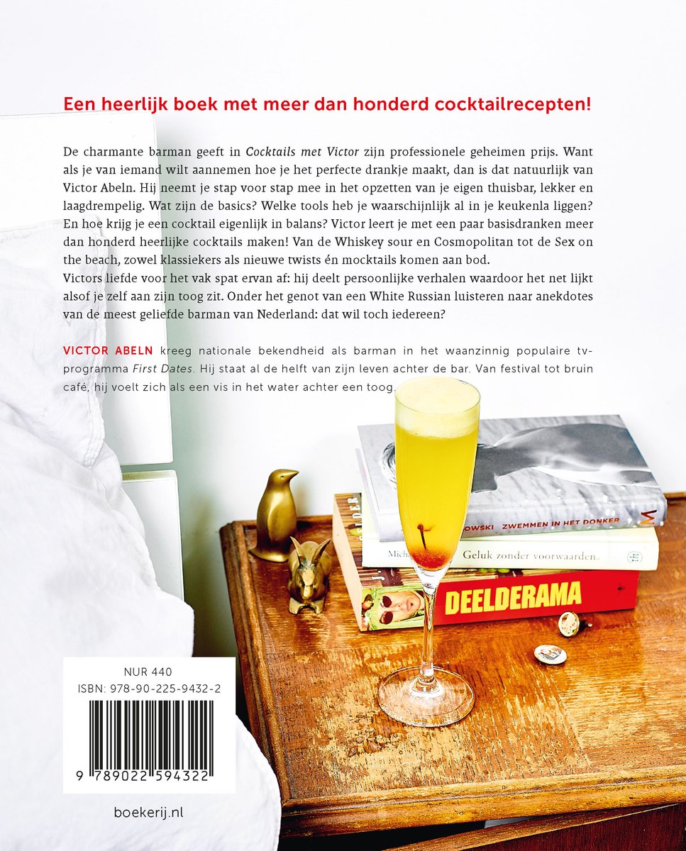 Cocktails met Victor - back cover