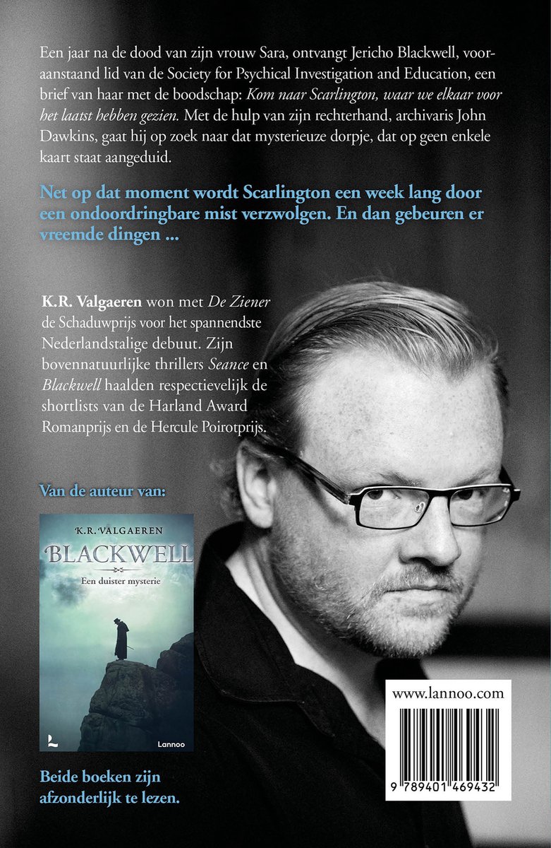 Het offer van Scarlington - back cover