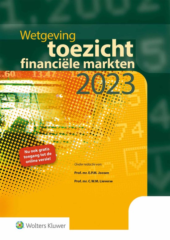 Wetgeving toezicht financiële markten 2023 - cover