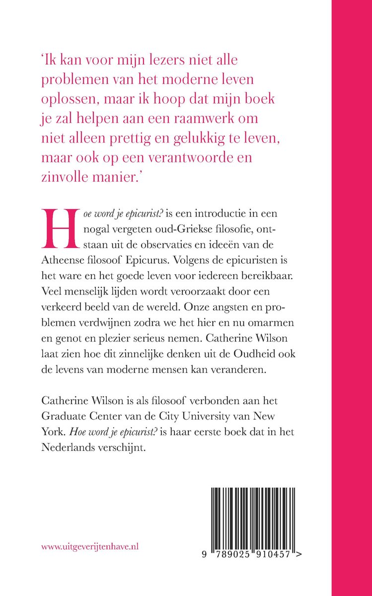 Hoe word je epicurist? - back cover