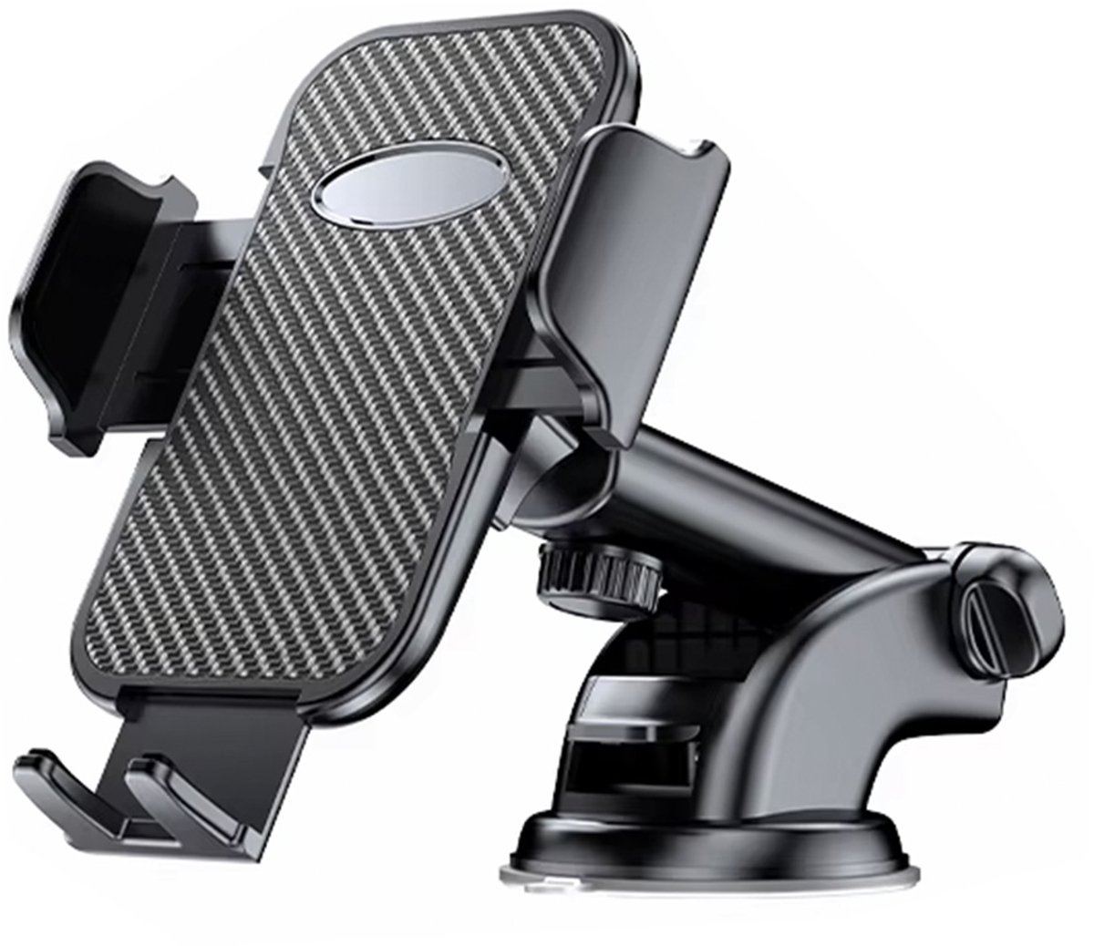Slimtron universele gravity autohouder met zuignap - verstelbare arm - telefoonhouder