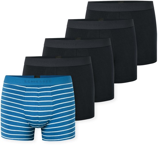 Schiesser - Shorts - Hommes - Sous-vêtements - Lot de 5