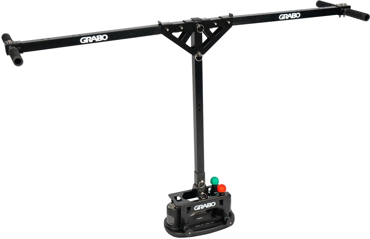 GRABO Erguo T-Lift – Twee-in-één handgreep voor solo- en duo-gebruik - Geschikt voor GRABO Plus, GRABO Pro & GRABO High Flow