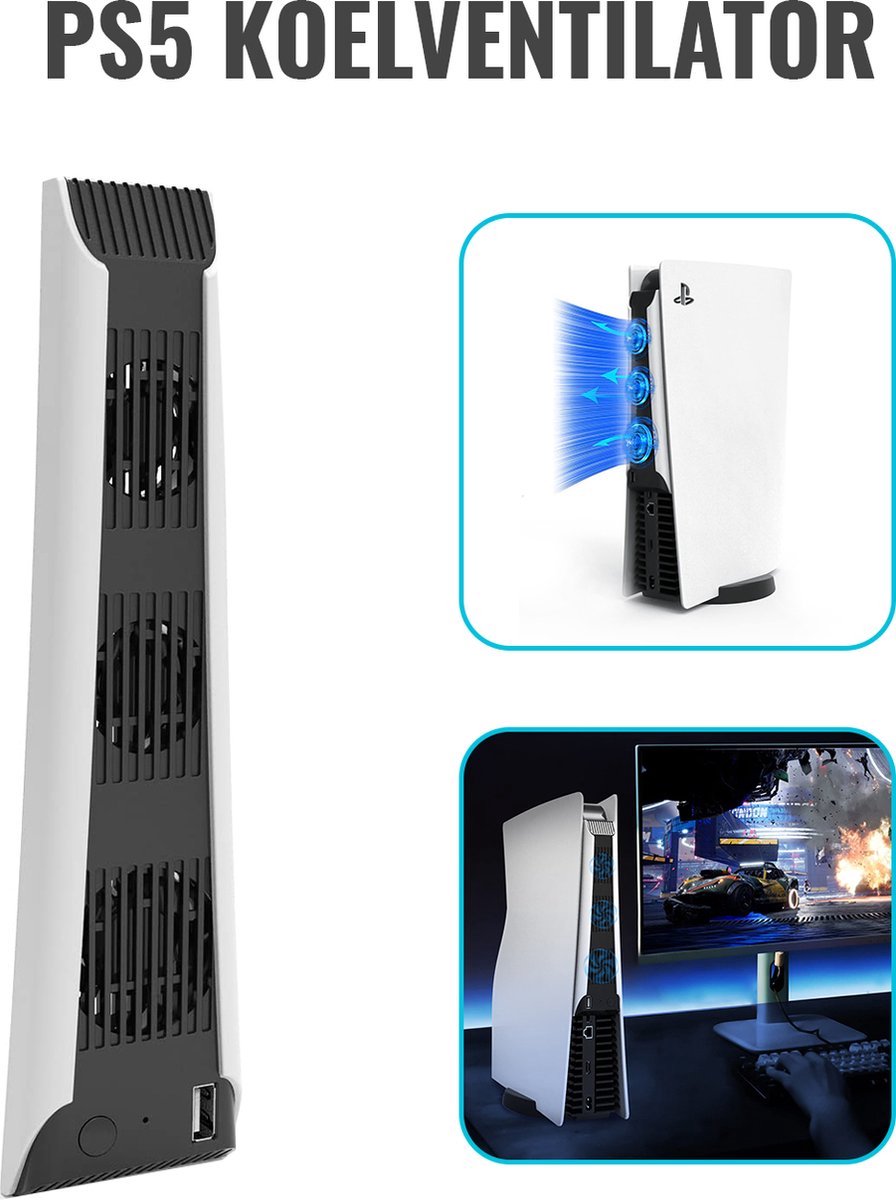 Levay - PS5 ventilator - PS5 cooling fan – foto 5