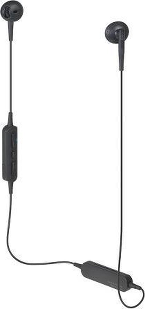 Audio-Technica ATH-C200BT Headset Draadloos In-ear Micro-USB Bluetooth Zwart