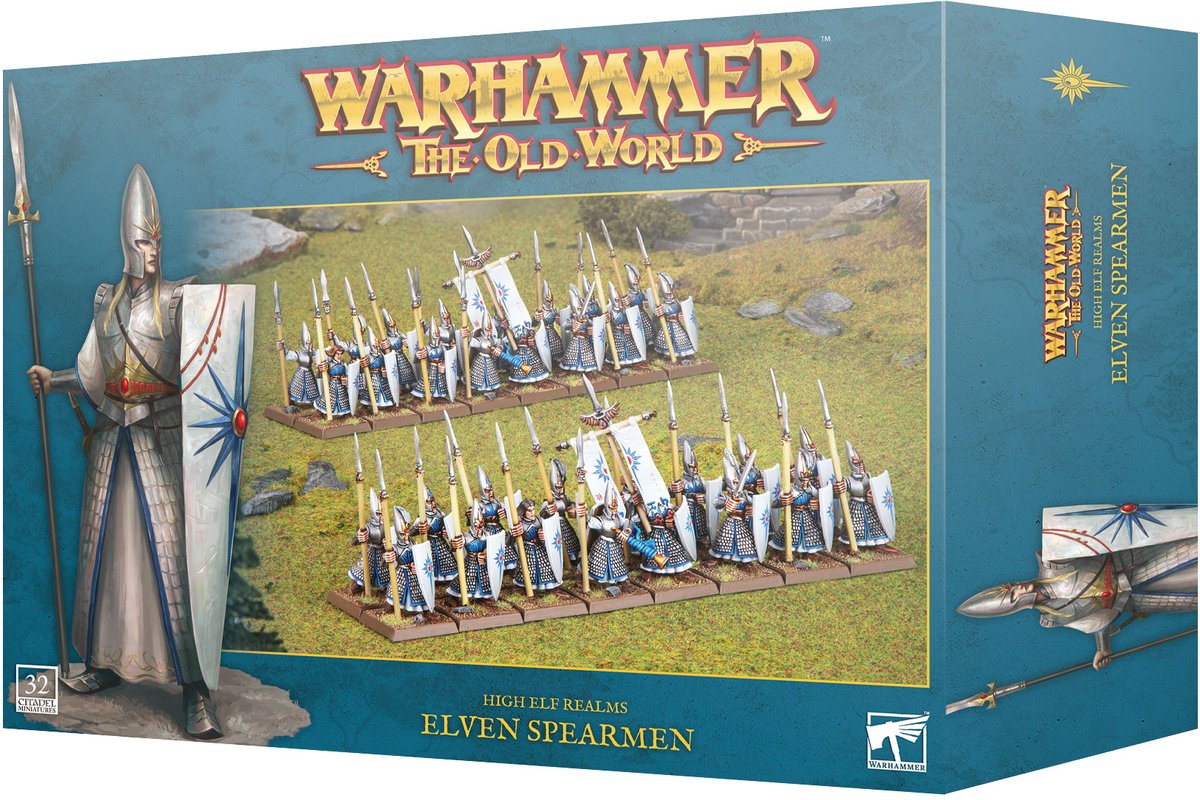 High Elf Realms Elven Spearmen