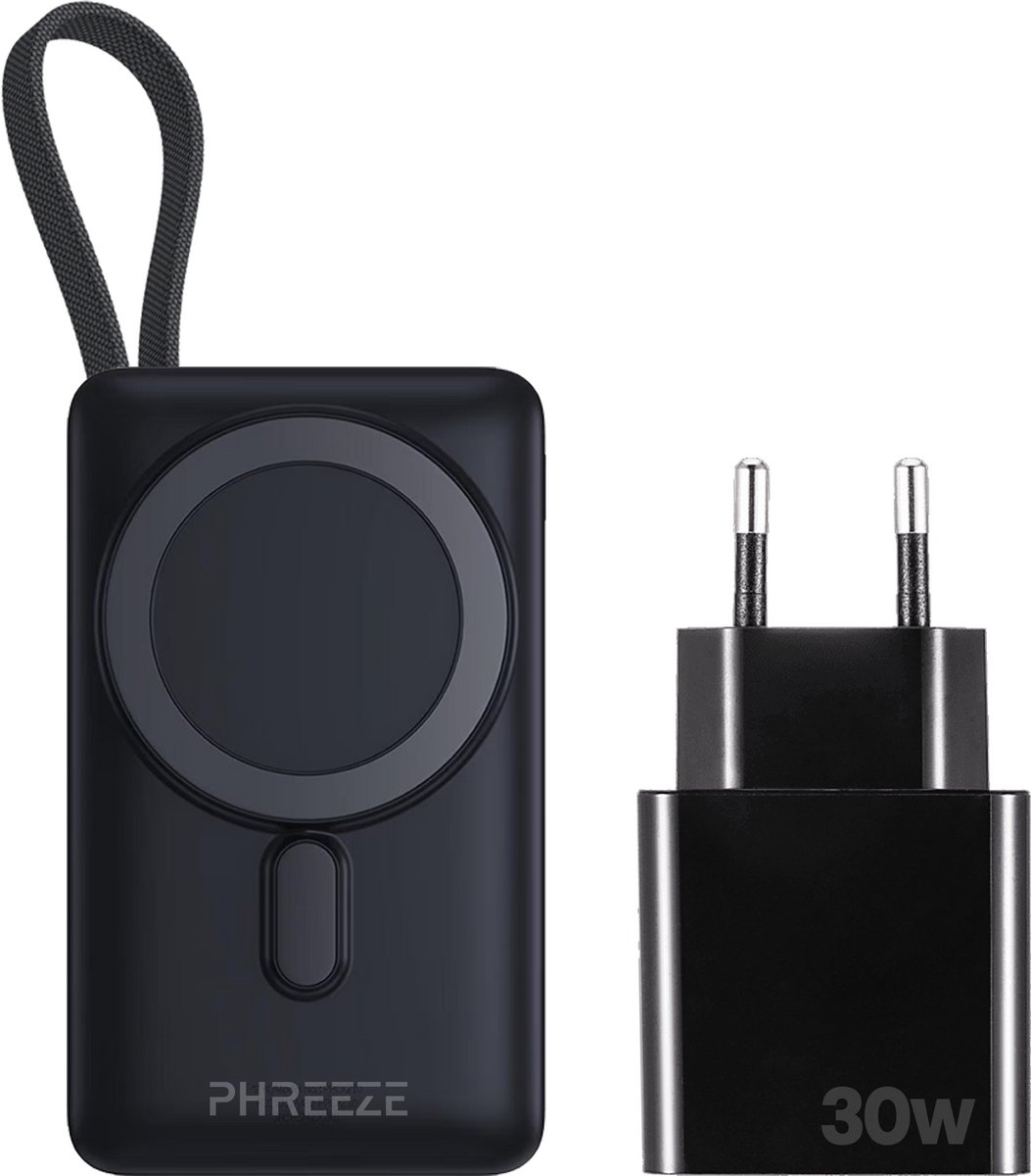 Phreeze Powerbank met MagSafe Draadloos Opladen en - Phreeze - €39,99