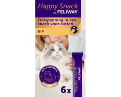 Feliway Happy Kattensnack - 11 x 6 x 15 gr - Voordeelverpakking
