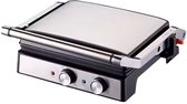 Bol.com Teffo - Panini Grill – Contactgrill groot 30 x 24cm - Tosti apparaat - Grill apparaat - Zwevend bovendeksel – Verticaal ... aanbieding