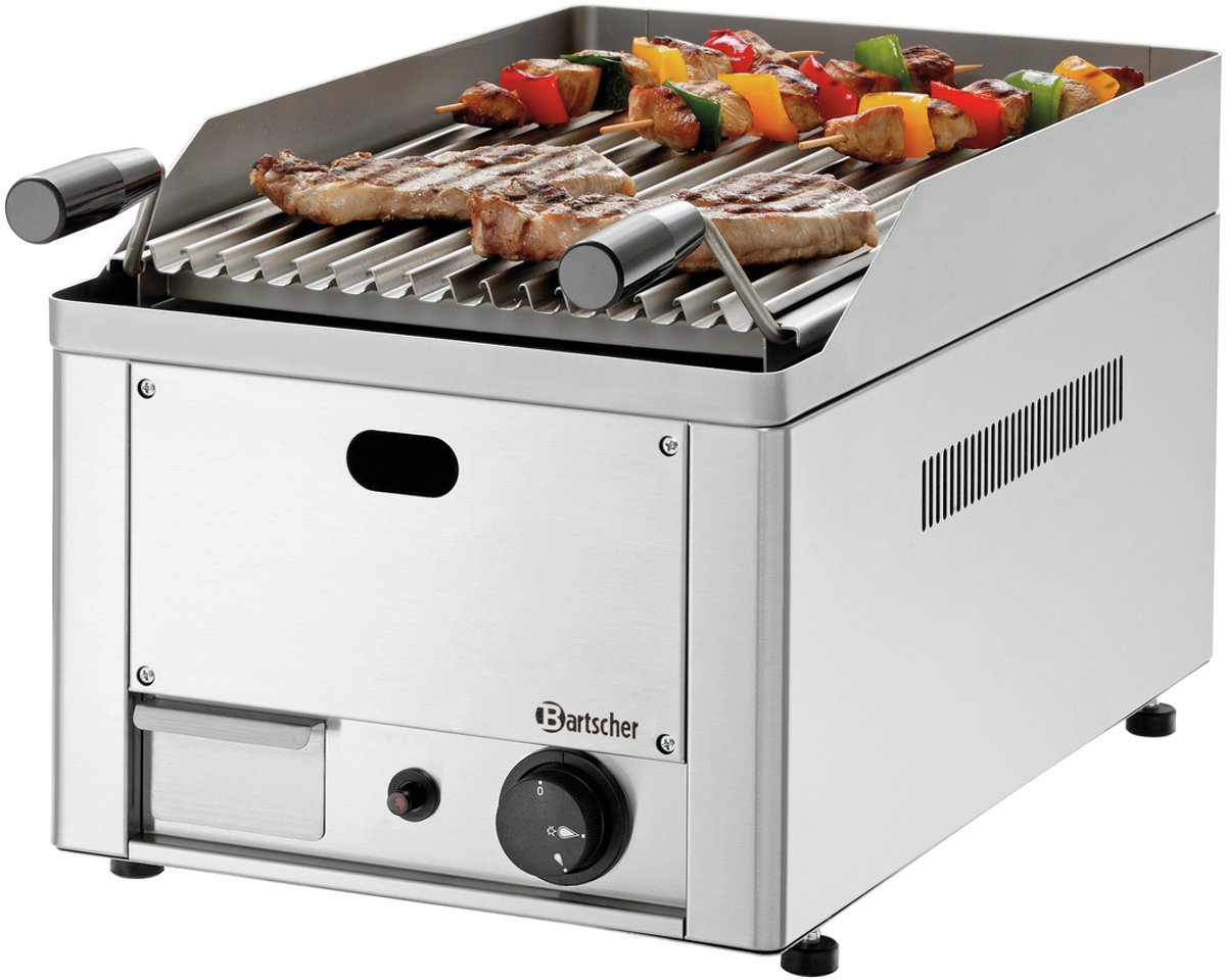 Lavasteengrill Gas - 40 - B330 - TA - Bartscher 2006301 - Horeca & Professioneel