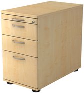 Ladeblok - 2 Lades - Esdoorn - 42,8 x 80 x 72-76 cm - Signa Sc40 BM