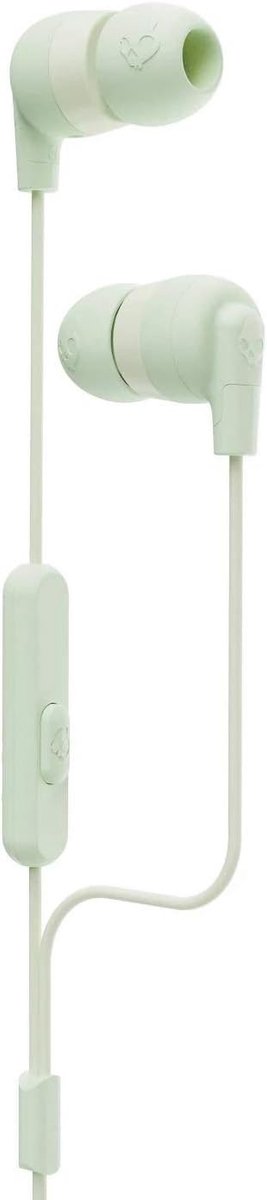 In-Ear Bedrade Oordopjes met Microfoon voor Bluetooth-apparaten – Groen