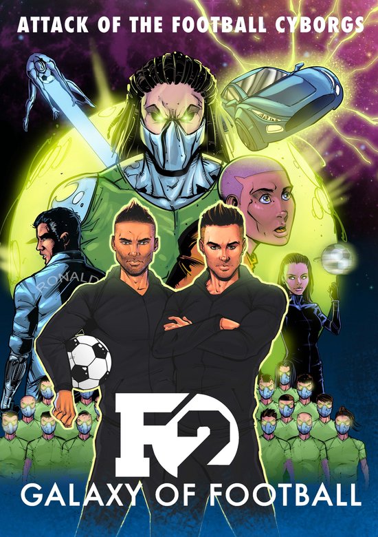 F2: Galaxy of Football: Attack of the Football Cyborgs - cover