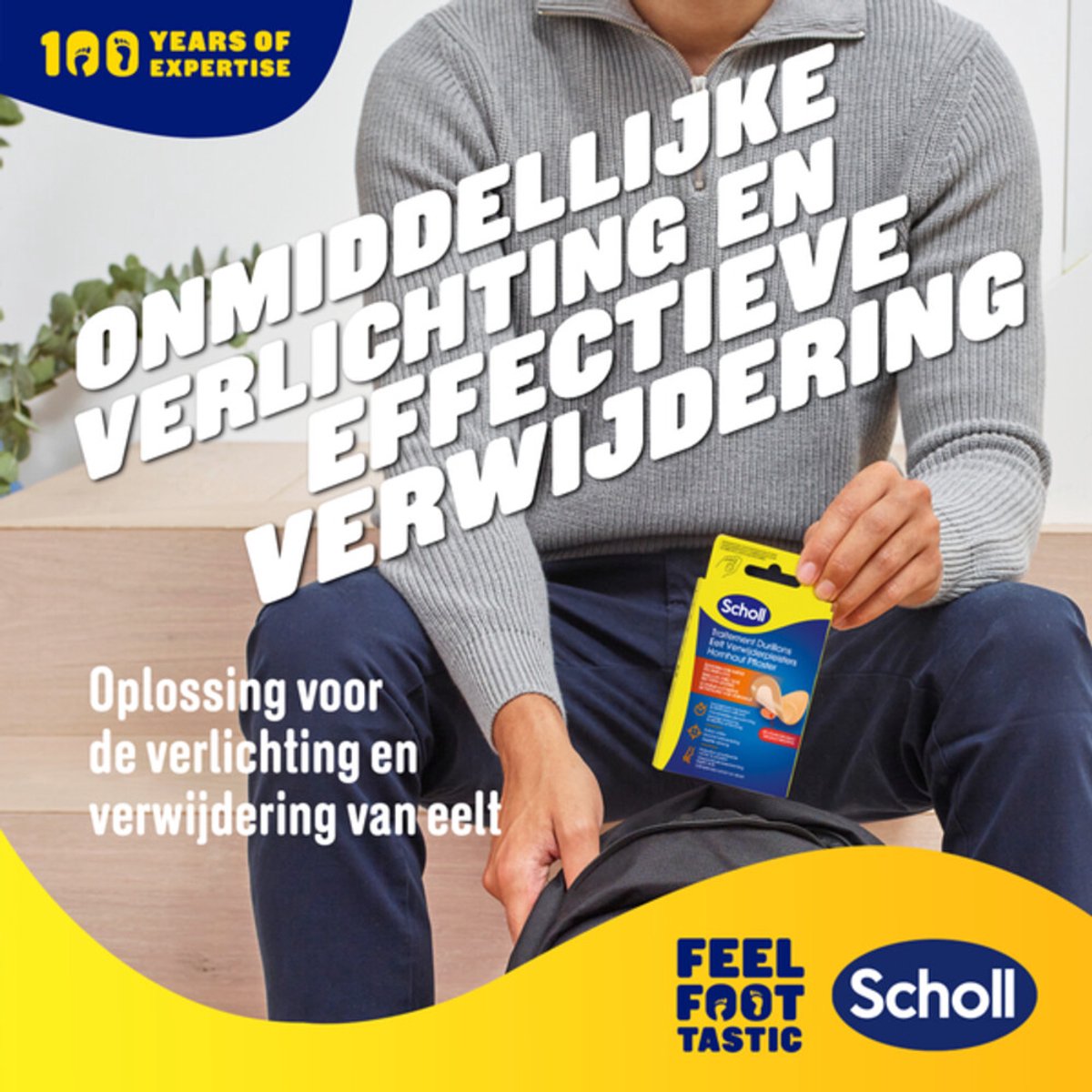 Scholl Eelt Verwijderpleisters - 6 x 4 stuks - Voordeelverpakking