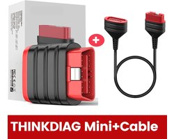 OBD Scanner - OBD2 - Auto Scanner - Auto uitlezen - Diagnose Apparatuur voor Auto's - Universele Auto Code Reader - OBD2 Bluetooth Auto Scanner - All-System Diagnose Tool - 120+ Automerken - Lifetime Gratis Updates - 2025 Versie - met Kable