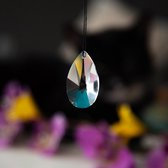 Regenboogkristal Facet Druppel Medium (50 mm)